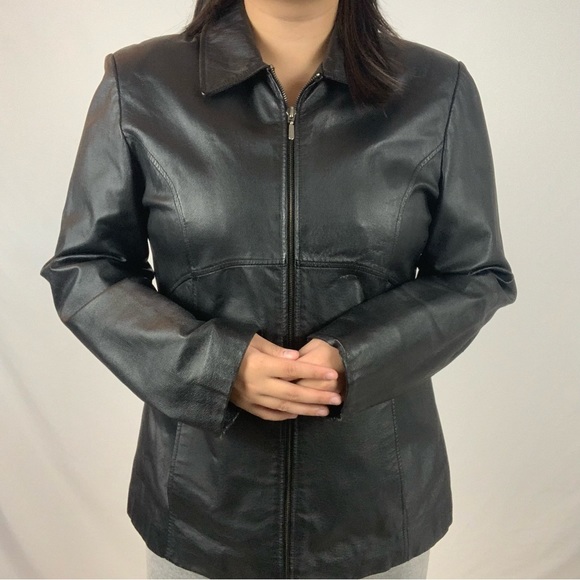 Vintage Leather Jacket - Picture 2 of 5